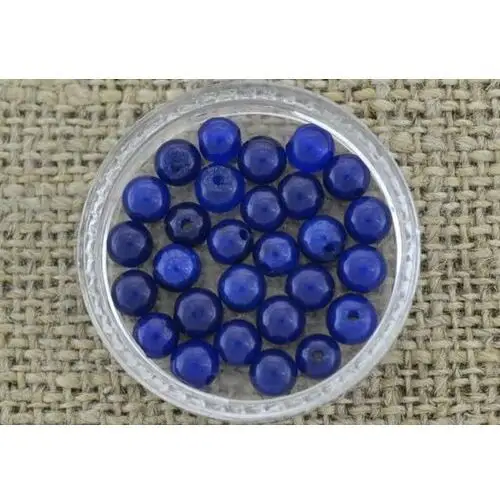 [24023] kamień syntetyczny lapis lazuli 4mm 2szt Inna (inny)