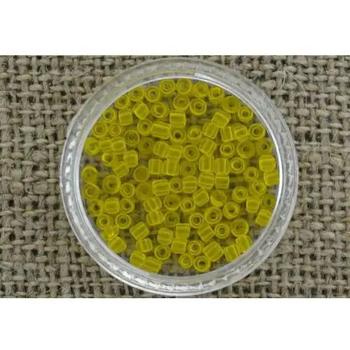 Inna (inny) [701200] koraliki drobne oponki cytrynowe 15 gram