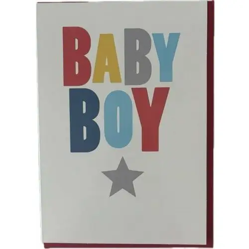 Kartka okazjonalna baby boy- cardfactory Inna (inny)