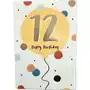 Inna (inny) Kartka urodzinowa- 12 happy birthday - cardfactory Sklep