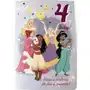 Kartka urodzinowa 4 Today! Have a birthday fit for a princess!-Disney Sklep