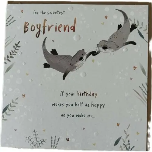 Inna (inny) Kartka urodzinowa for the sweetest boyfriend- cardfactory