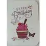 Inna (inny) Kartka urodzinowa happy birthday babeczka- cardfactory Sklep