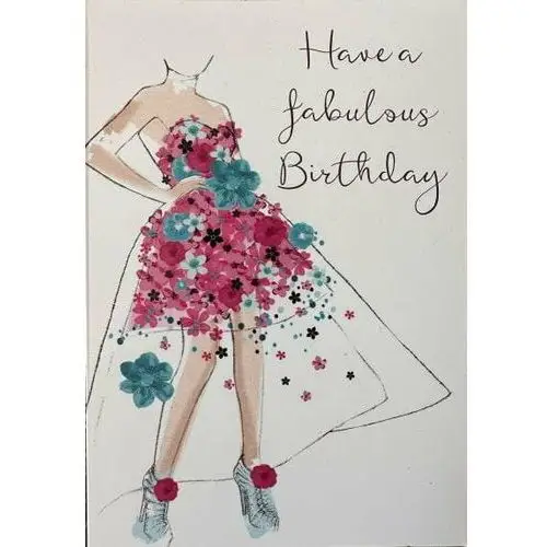 Kartka urodzinowa 'Have a fabulous Birthday'