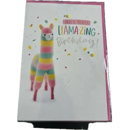 Kartka urodzinowa HAVE A TOTALLY LLAMA-ZING Birthday!- Studio 41