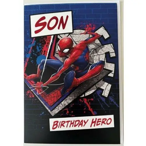 Kartka urodzinowa SON BIRTHDAY HERO- Hallmark Cards