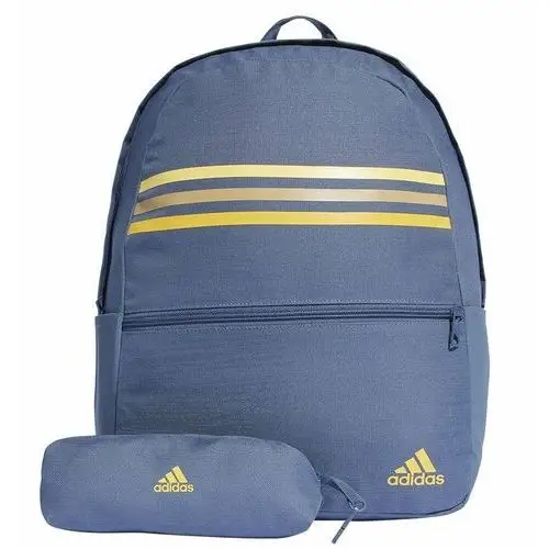 Plecak adidas Classic 3 Stripes Backpack IR9838 granatowy, kolor niebieski