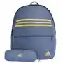 Plecak adidas Classic 3 Stripes Backpack IR9838 granatowy, kolor niebieski Sklep