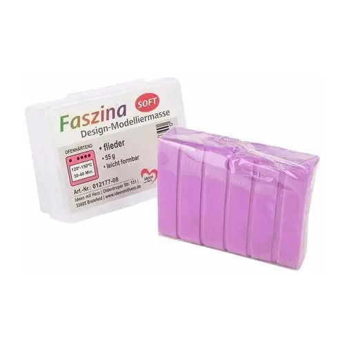 Inna producent Modelina termoutwardzalna, faszina soft 55g, fiolet