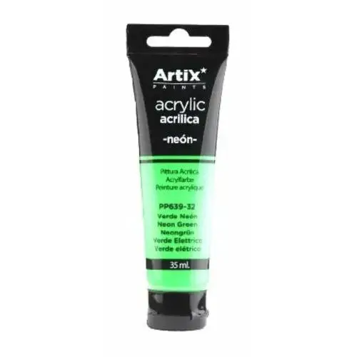 Artix pp639-32 neon green farba akrylowa 35 ml Inny producent