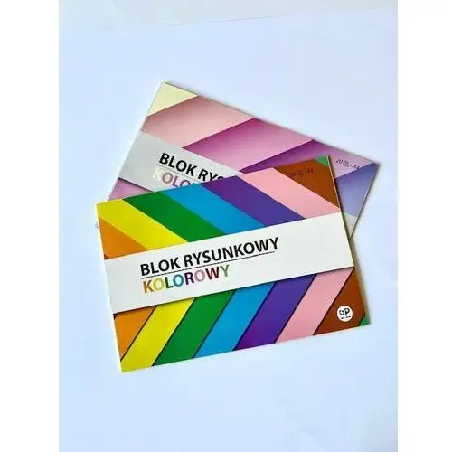 Blok rysunkowy kolor a4 80g arko-papier Inny producent
