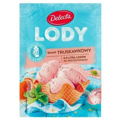 Delecta lody smak truskawkowy 57 g Inny producent