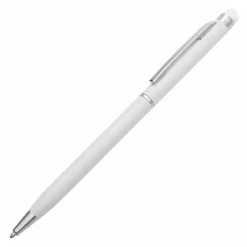 Długopis aluminiowy touch tip, biały Inny producent