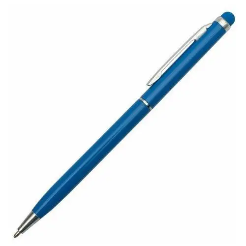 Długopis Aluminiowy Touch Tip, Jasnoniebieski