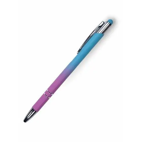 Długopis BELLO Beauty touch pen OMBRE pink-blue, kolor różowy