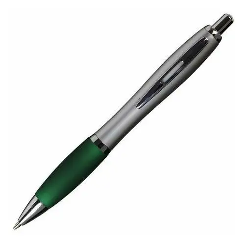 Długopis San Jose, Zielony/Srebrny