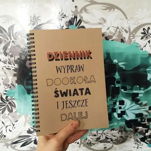 Dziennik wypraw dookoła świata i jeszcze.., notatnik dla podróżnika, notes, Sowia Aleja