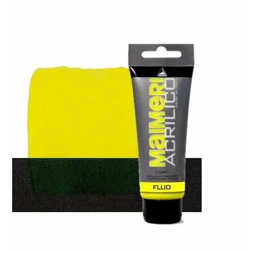 Inny producent Farba akryl maimeri acrylico 095 fluo yellow 200ml