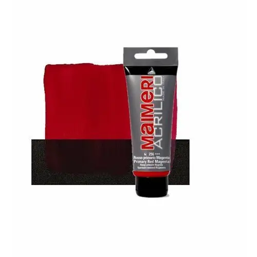 Inny producent Farba akryl maimeri acrylico 256 primary red magenta 200ml