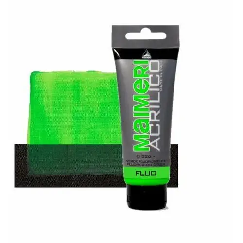 Inny producent Farba akryl maimeri acrylico 326 fluo green 200ml