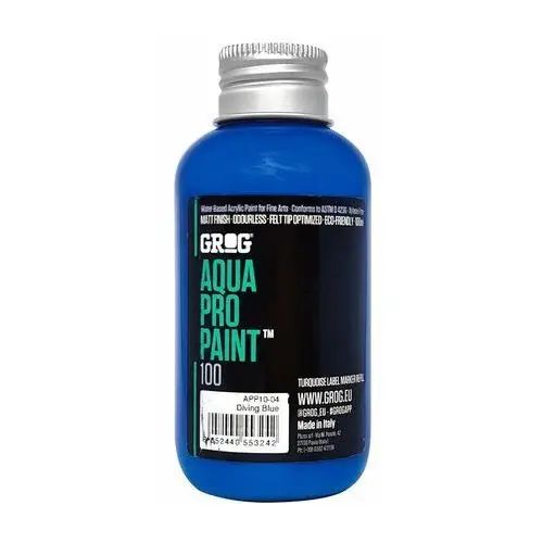 Inny producent Farba grog aqua pro paint - 100 ml - diving blue