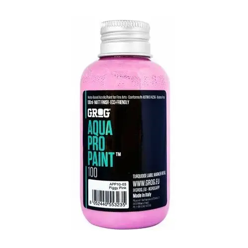 Farba Grog Aqua Pro Paint - 100 ml - piggy pink