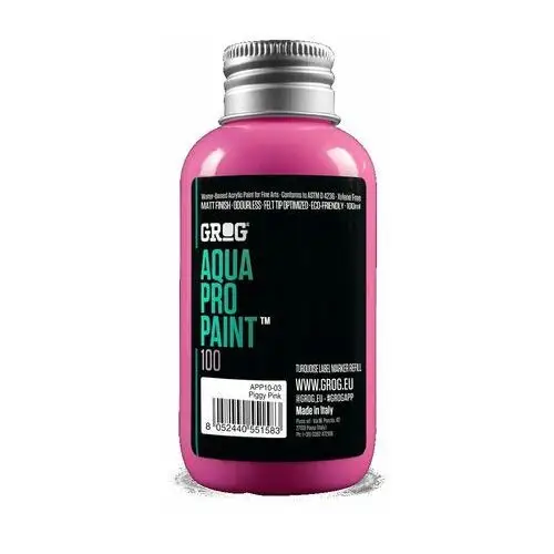 Inny producent Farba grog aqua pro paint - 100 ml - uzi grey
