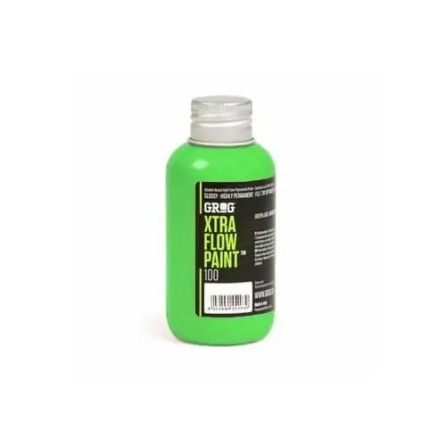 Inny producent Farba grog xtra flow paint 100 ml - neon green
