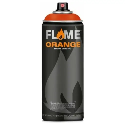 Farba w sprayu Flame Orange - 400 ml red orange