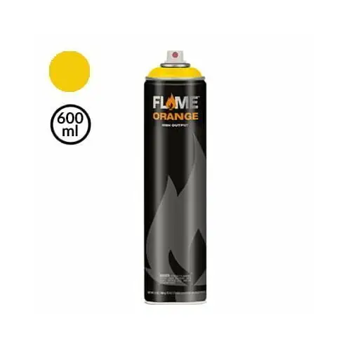 Farba w sprayu flame orange - 600 ml - signal yellow Inny producent