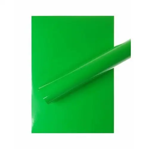 Inny producent Folia samoprzylepna kolorowa połysk a4 50 ark zielona grafitack do lasera