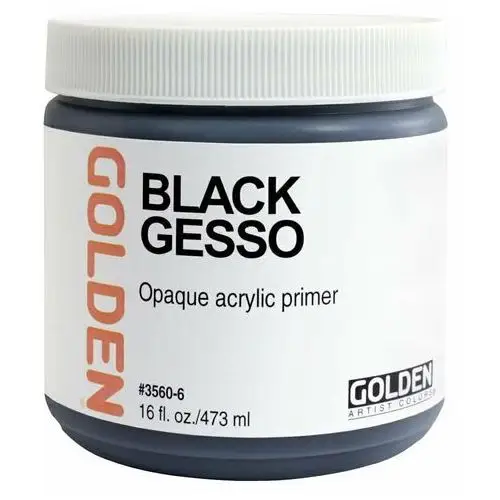 Inny producent Gac gesso grunt akrylowy czarny 237ml