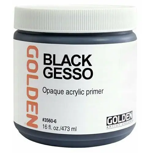 Gac gesso grunt akrylowy czarny 473ml Inny producent