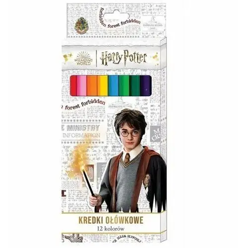Harry potter kredki ołówkowe 12 kolorów Inny producent