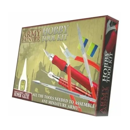 Inny producent Hobby tool kit - komplet narzędzi modelarskich / army painter