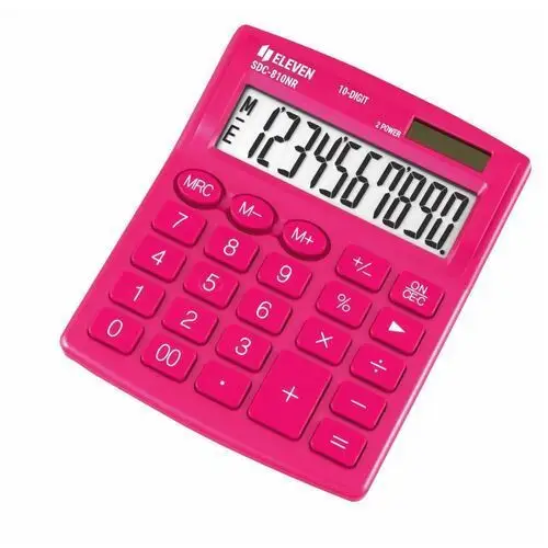 Inny producent Kalkulator biurowy 10-cyfrowy eleven różowy