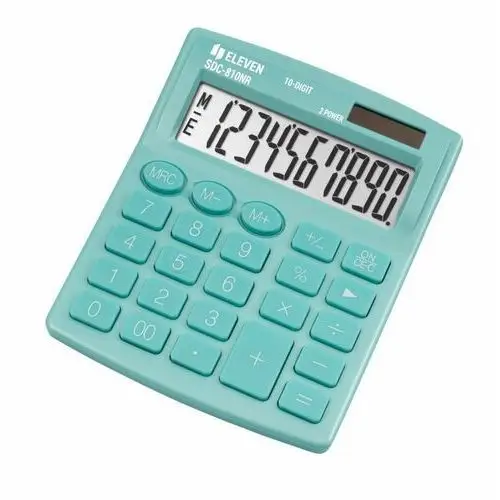 Kalkulator biurowy 10-cyfrowy eleven zielony Inny producent