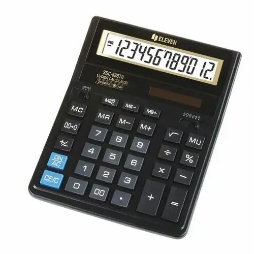 Kalkulator biurowy 12-cyfrowy Eleven SDC-888TIIE