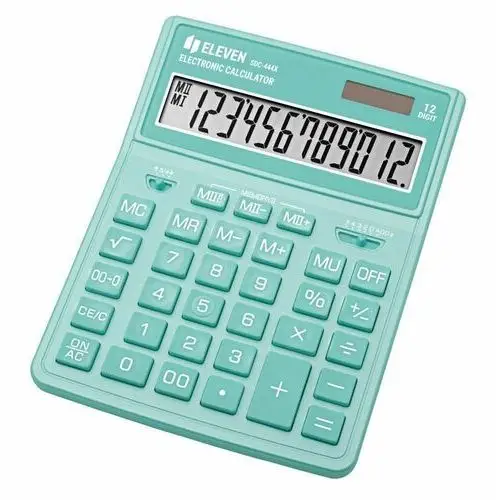 Kalkulator biurowy 12-cyfrowy sdc-444xr zielony Inny producent