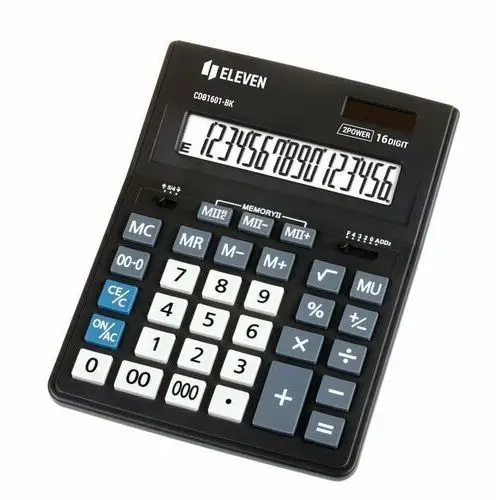 Kalkulator biurowy 16-cyfrowy eleven cdb1601-bk Inny producent