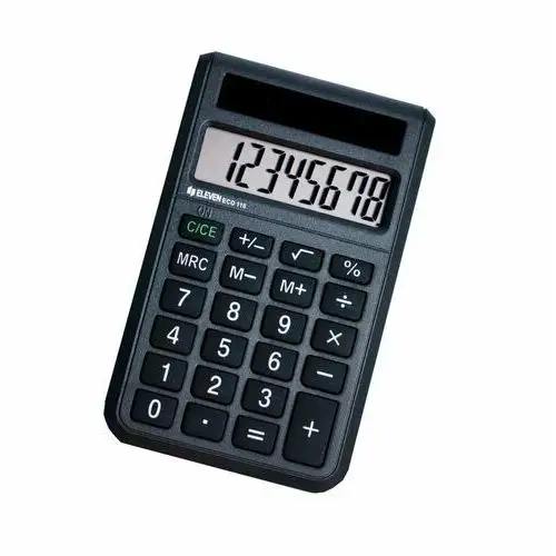 Kalkulator biurowy 8-cyfrowy Eleven ECO-110E