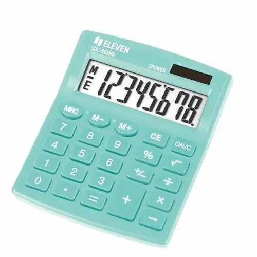 Kalkulator biurowy 8-cyfrowy eleven zielony Inny producent