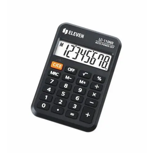Kalkulator biurowy kieszonkowy 8-cyfrowy czarny Inny producent