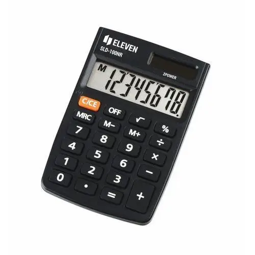 Kalkulator biurowy kieszonkowy 8-cyfrowy Eleven