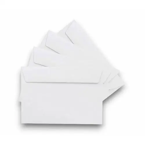 Koperty białe c6 zwykłe koperty listowe samoklejące tradycyjne białe 80g 114x162 mm 50 sztuk Inny producent