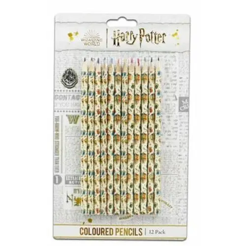 Kredki z postaciami z Harry'ego Pottera: 12 sztuk jasne