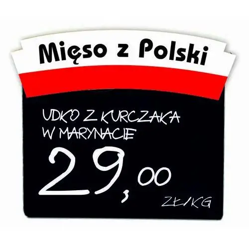 Nakładki/Piny Do Cenówek 110X30 - Mięso Z Polski 10Szt