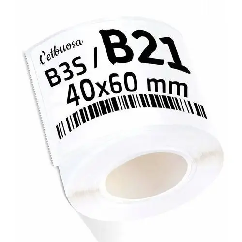 Inny producent Niimbot b21 b3s etykiety naklejki 4060mm 125szt