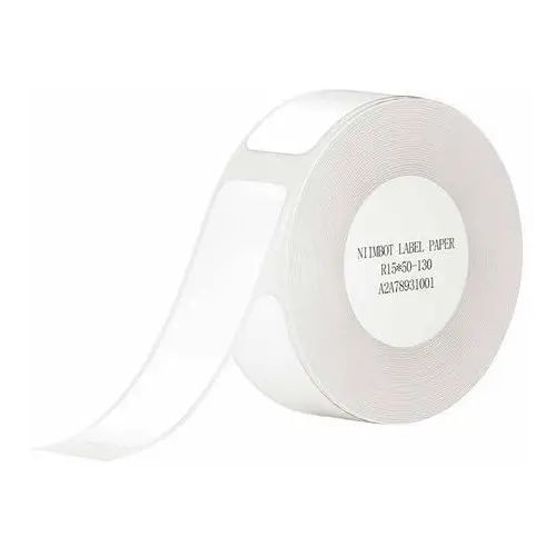 Inny producent Niimbot naklejki etykiety termiczne 15x50 mm 130 szt białe