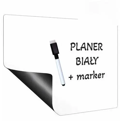 Planer na lodówkę magnetyczny biały notatnik pusty / leveldruk Inny producent